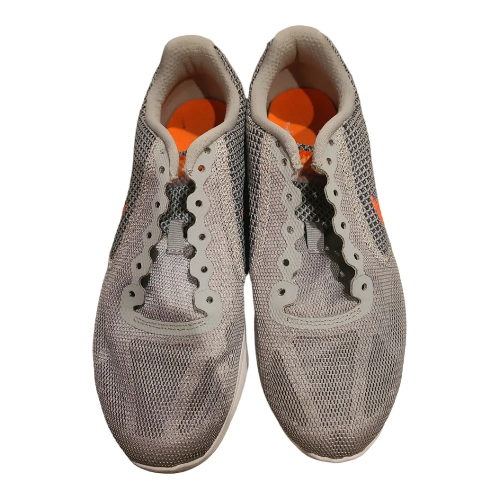 Nike Revolution 3 Running Womens Shoes 819303-002 Wolf Grey Hyper Orange…